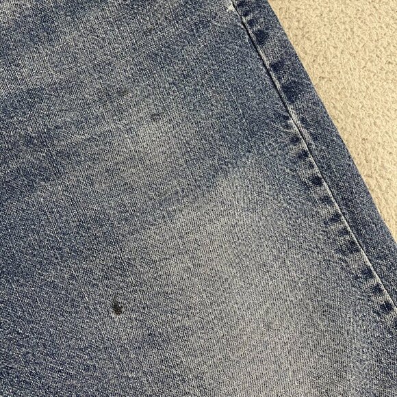 Levi's 505 Shorts Men 42 Blue Medium Wash Regular Fit Denim - Picture 3 of 14